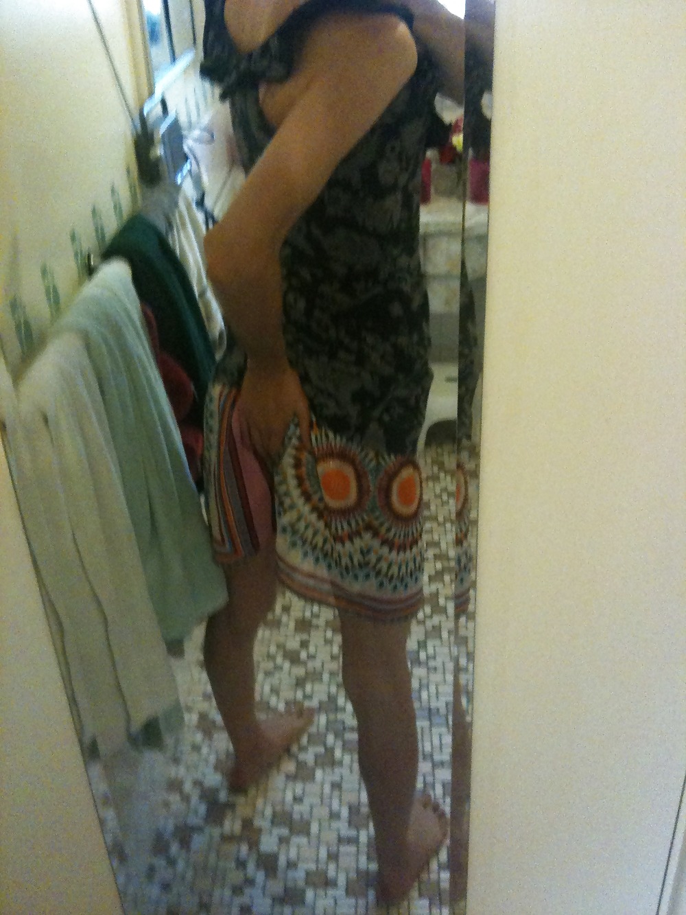 Flowery skirt #4075504