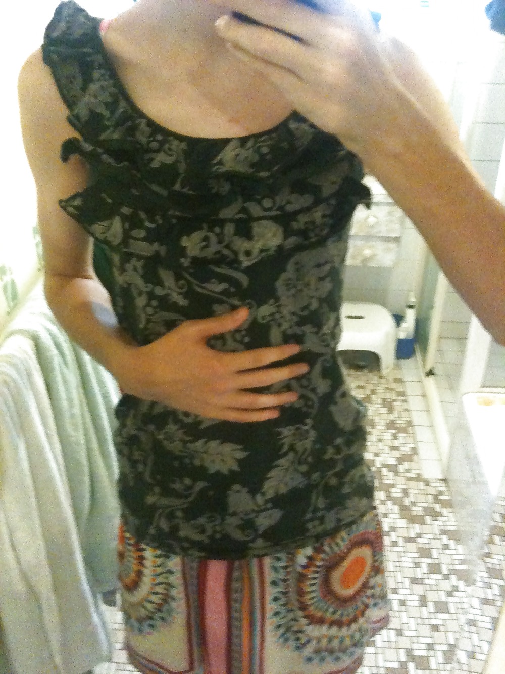 Flowery skirt #4075541