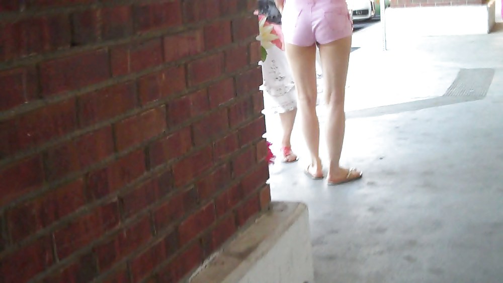 Summer is fine for an ass & butt in pink shorts #4274115