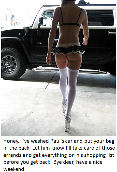 Obedient husband with captions. For Paul #14140731