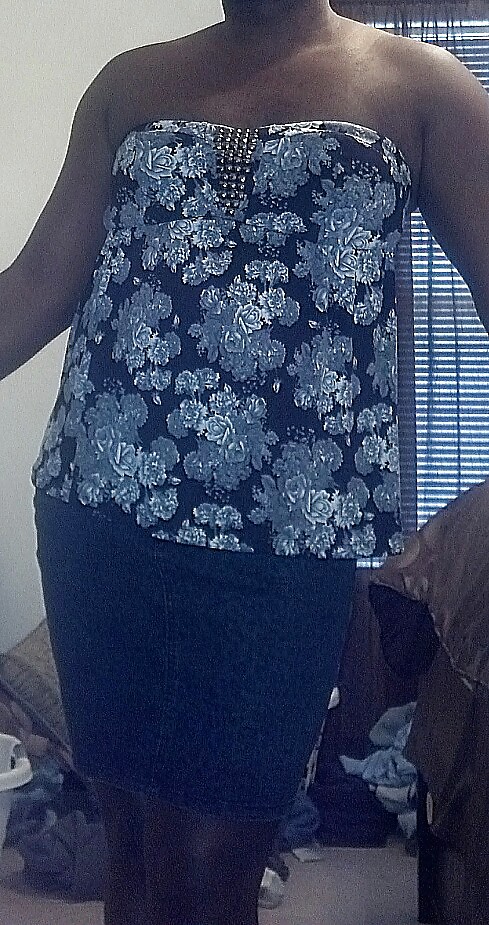 Dressed in wifes clothes #22683231