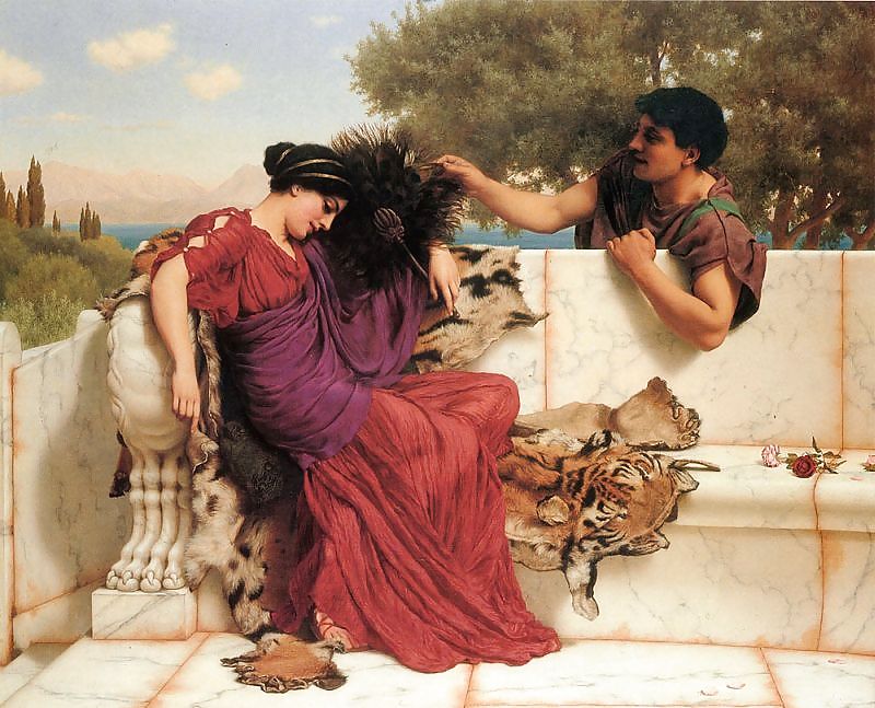 John William Godward: Klassische Paare #2548130