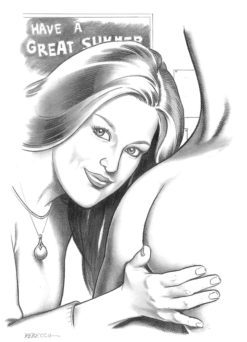 Drawn EroPorn Art 54 - Artist Rebecca for nicolas-c #14358496