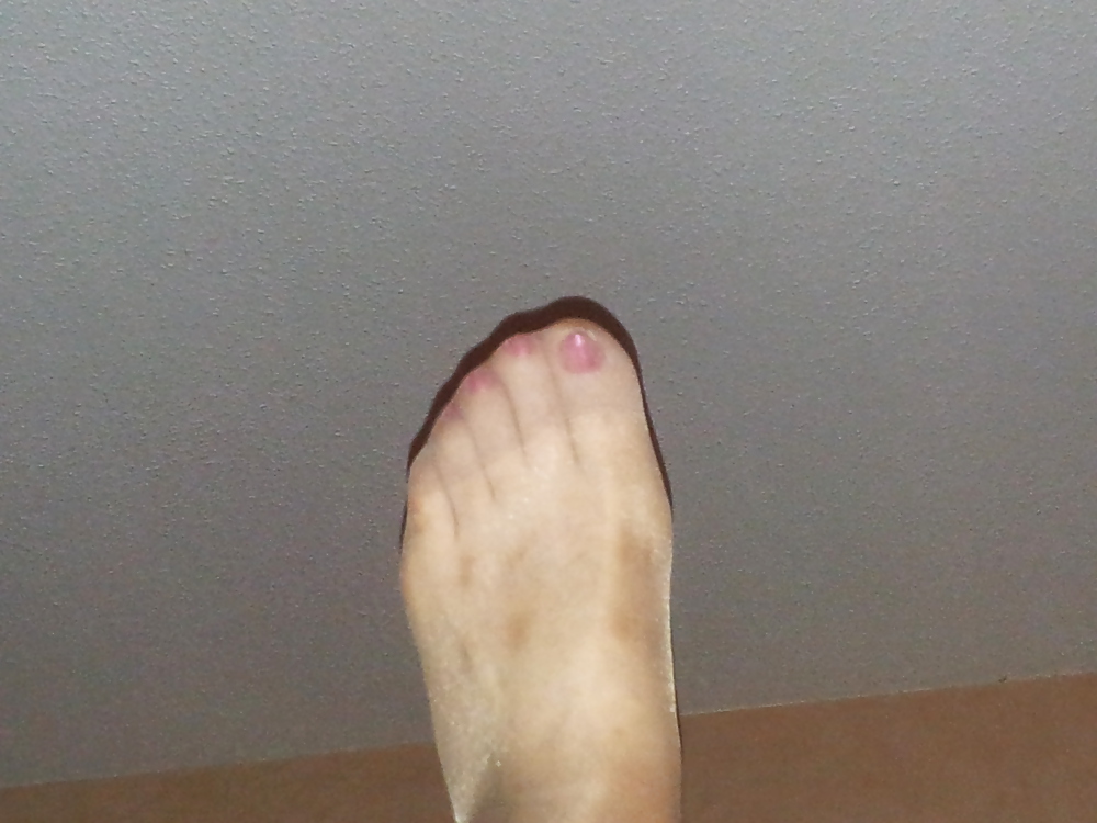 Mes pieds en nylon #14362044