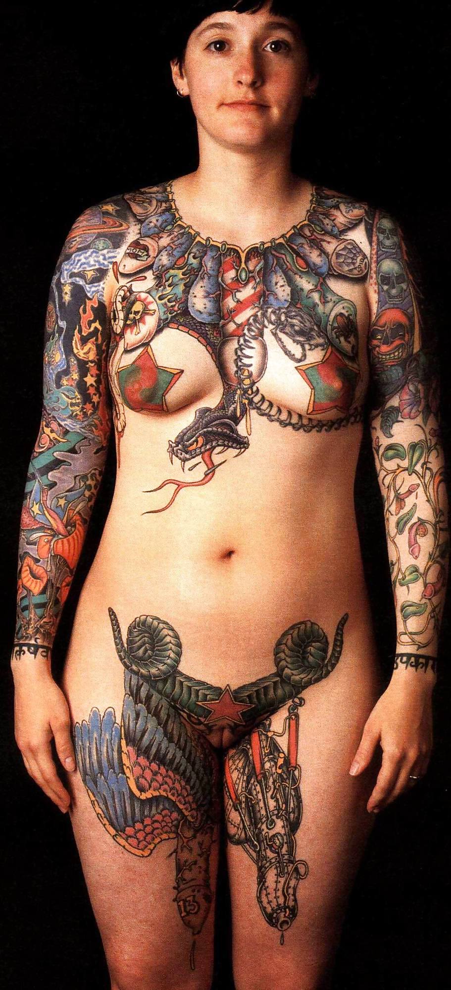 Algunas hermosas mujeres tatuadas
 #3555241