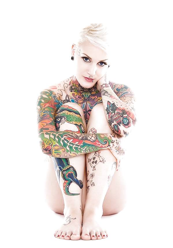 Some beautiful tattooed women #3555478