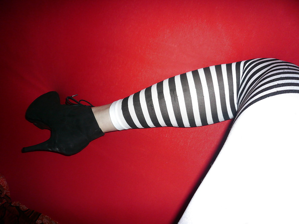 Stokings & heels