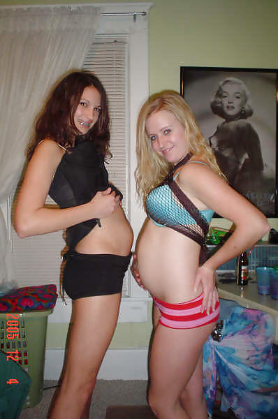 Amateur PREGNANT teen selfschor part 3 #3656594