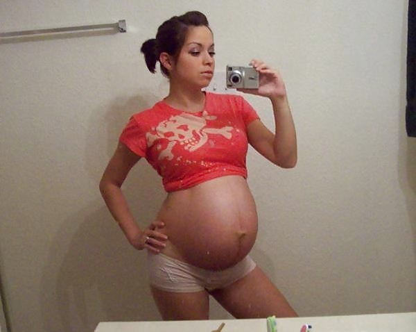Amateur PREGNANT teen selfschor part 3 #3656624