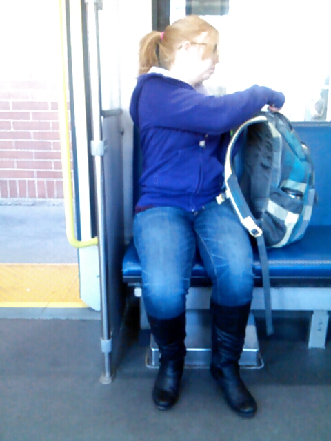 Voyeur - lovely ladies of public transit #22042600