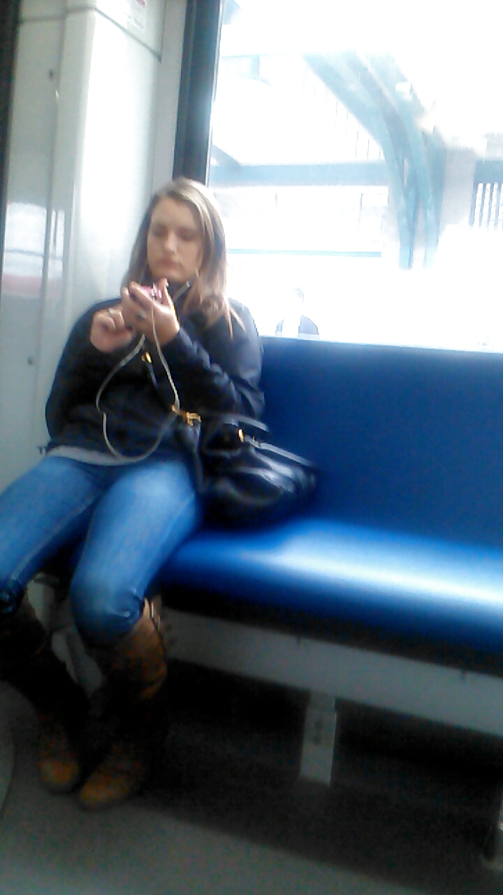 Voyeur - lovely ladies of public transit #22042814