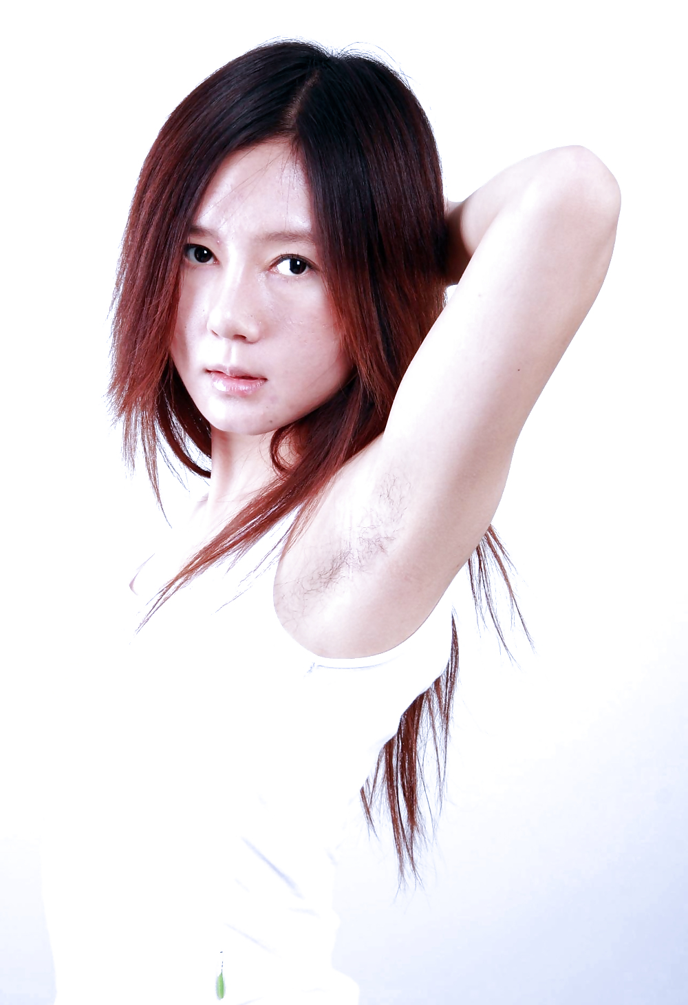 Studio Photography (Lovely Asians with Hairy Armpits) #21150770