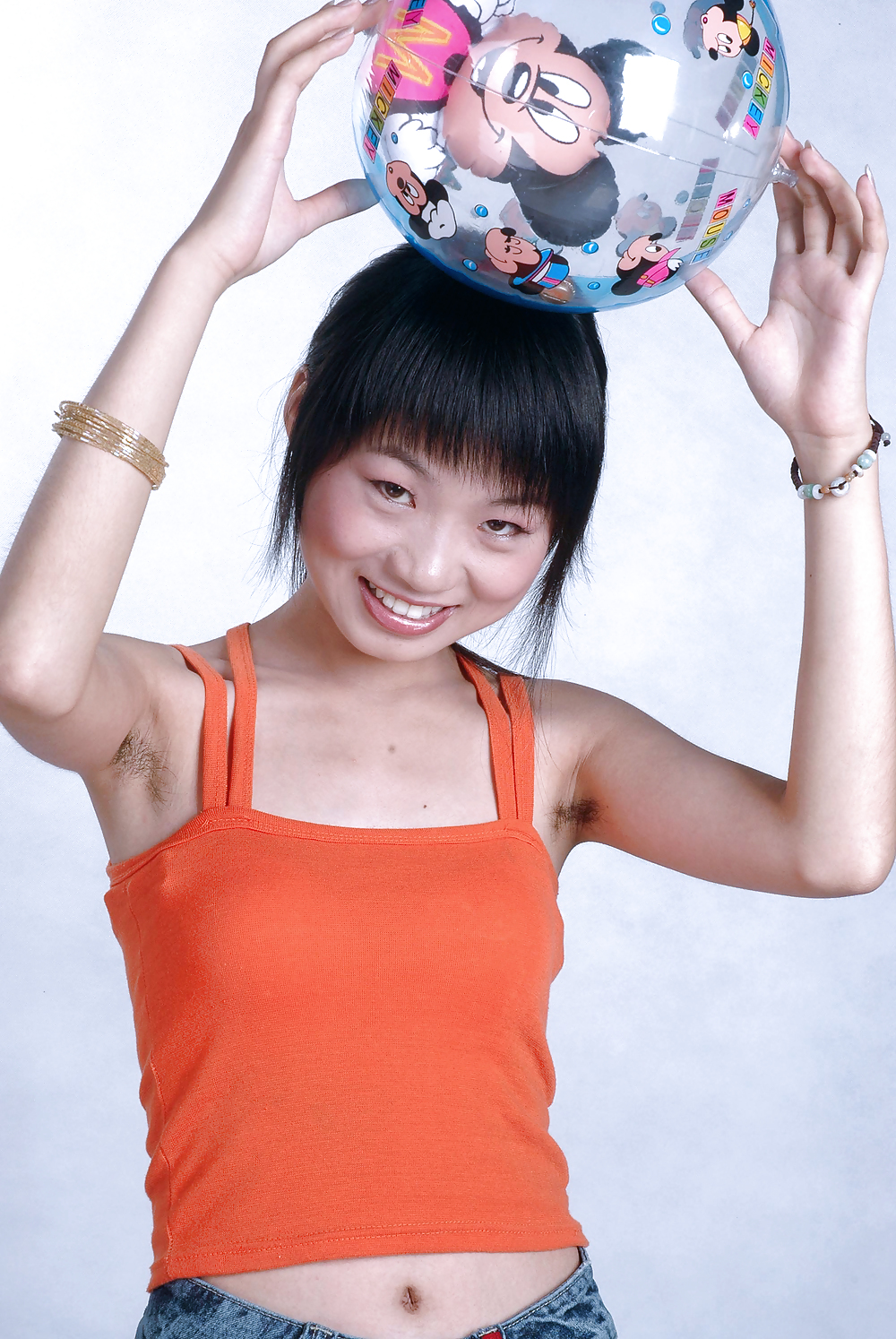 Studio Photography (Lovely Asians with Hairy Armpits) #21152028