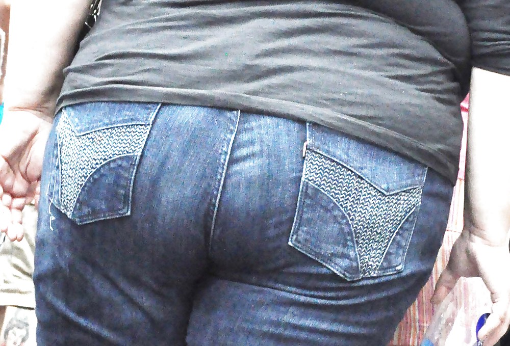 BBW MILF Ass in Jeans #14686115