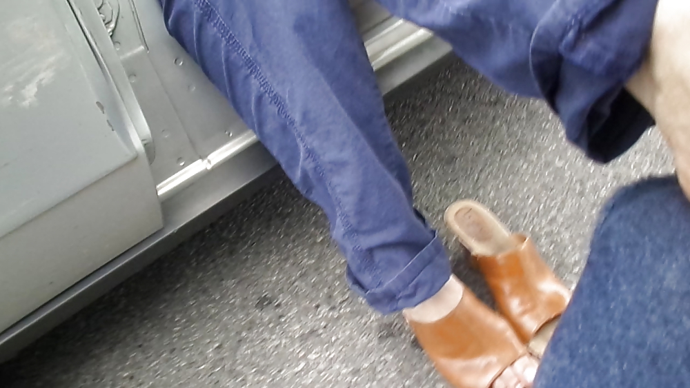 Candid mature feet #15974206