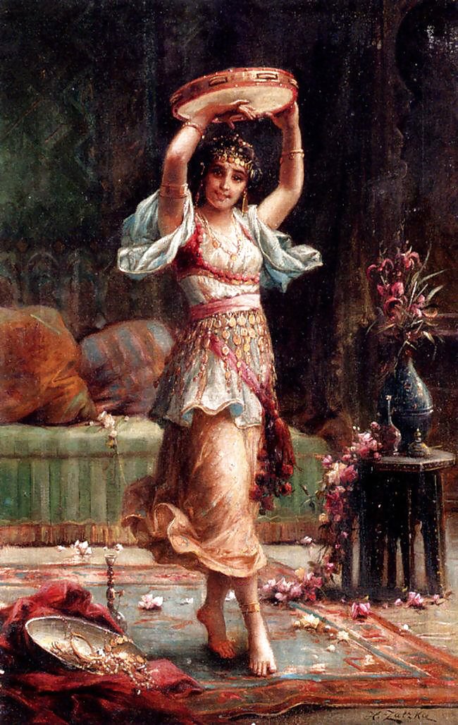 Thematic Painted Ero Art 3 - Belly Dance  #19130899