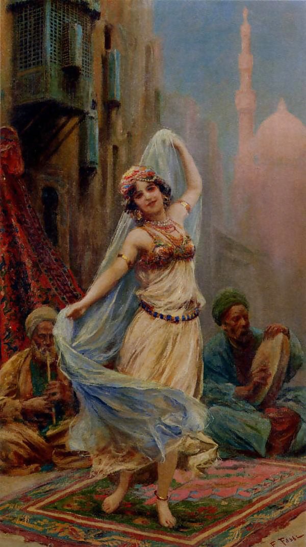 Thematic Painted Ero Art 3 - Belly Dance  #19130921