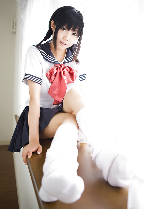 Cosplay japonés uniforme de la escuela secundaria
 #2396236