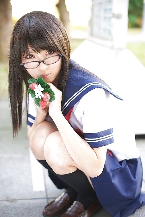 Cosplay japonés uniforme de la escuela secundaria
 #2396253