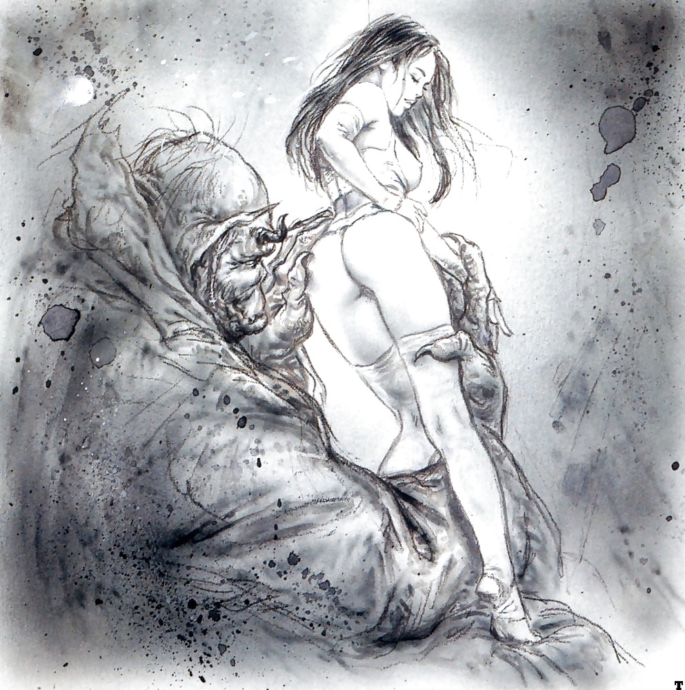 Them. Drawn Porn Art 20 - The Beauty and the Beast #17387646
