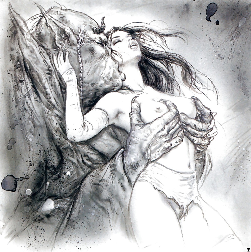 Them. Drawn Porn Art 20 - The Beauty and the Beast #17387668