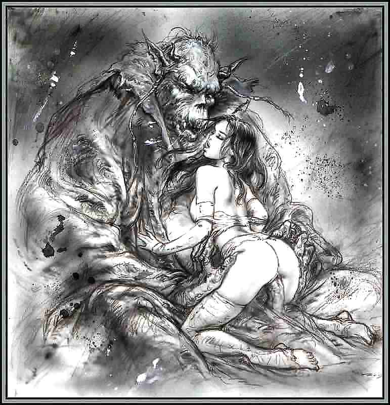 Them. Drawn Porn Art 20 - The Beauty and the Beast #17387698