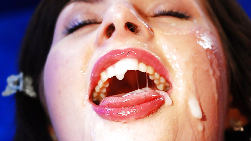 Cum leaks out from beautiful mouths and faces 3 (Camaster) #15860520