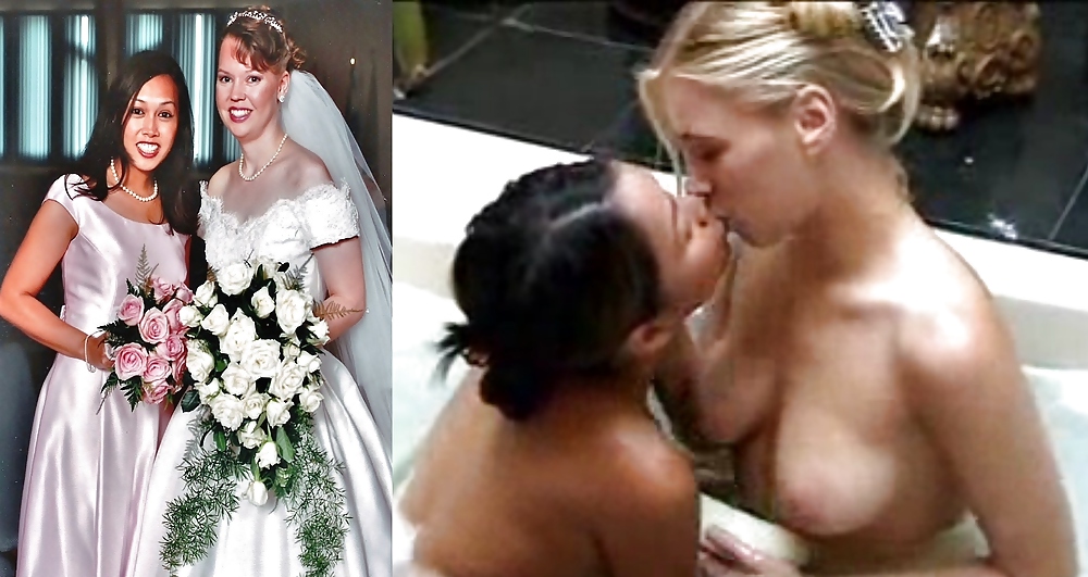 Bride & Bridesmaid have lesbian fling #19951119