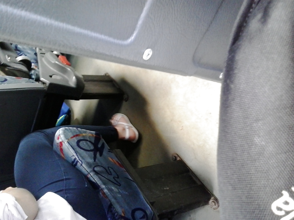 Feet Met in the Bus #18115884