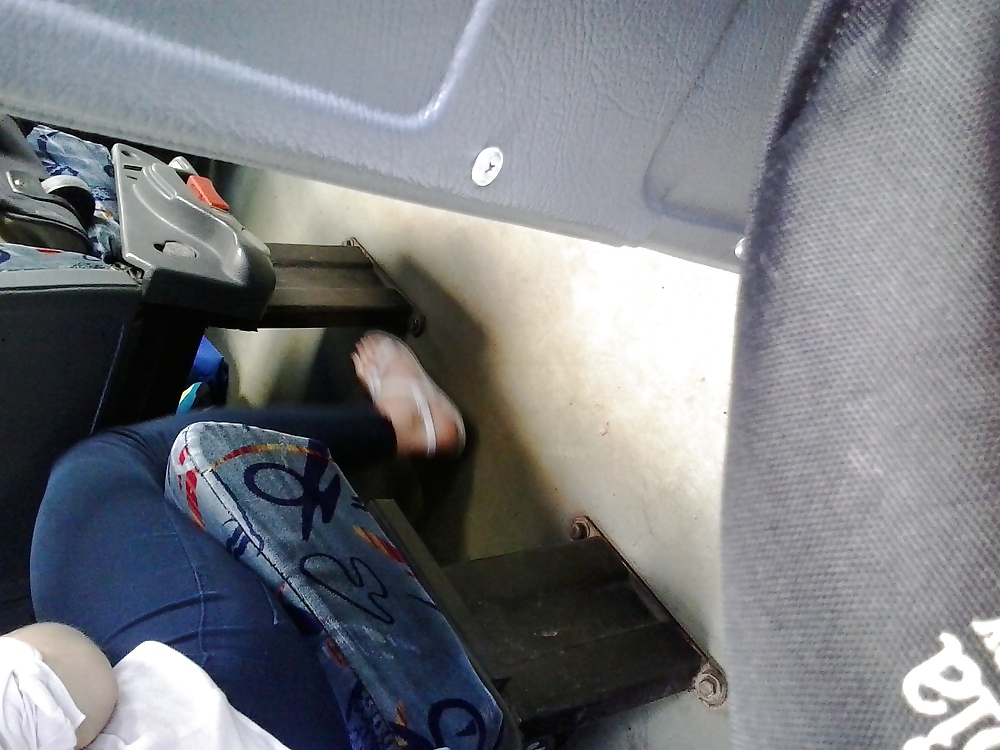 Feet Met in the Bus #18115970