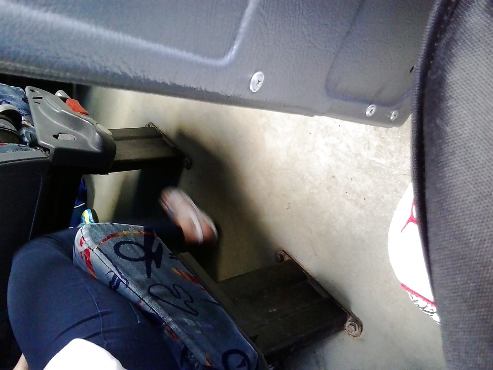 Feet Met in the Bus #18115991