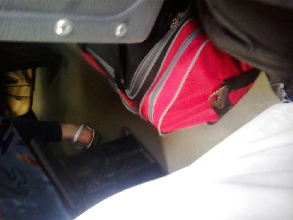 Feet Met in the Bus #18116033