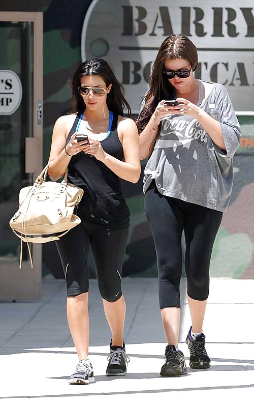 Kim kardashian saliendo del gimnasio
 #6026832