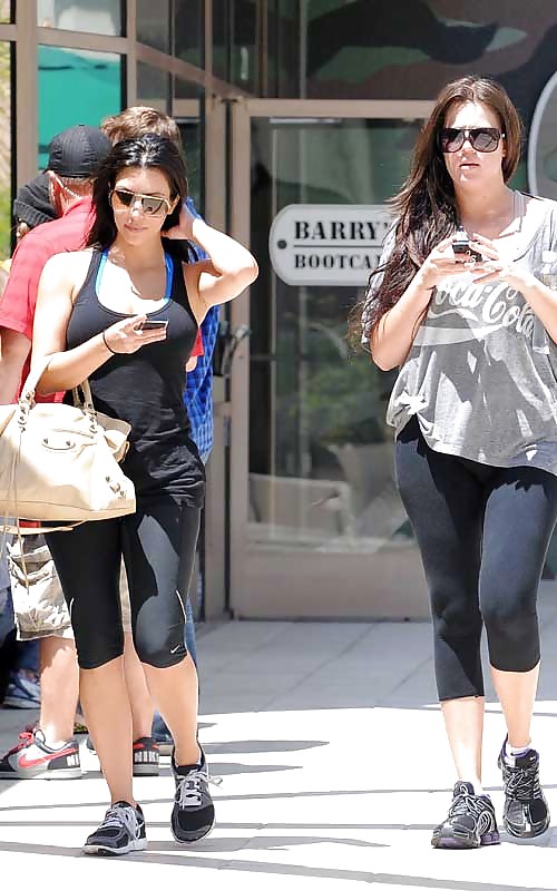 Kim Kardashian Leaving Gym #6026871