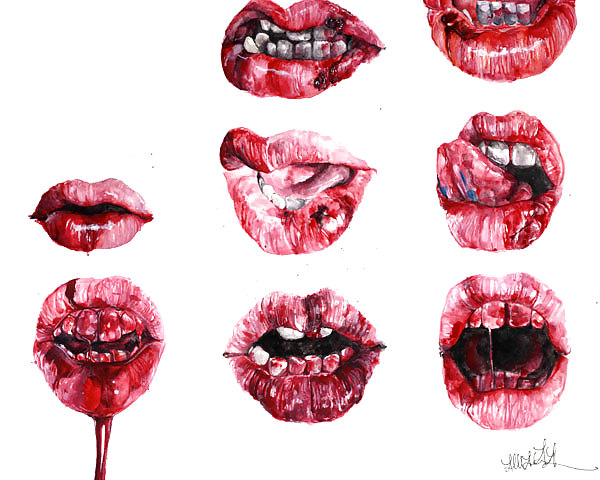 Kunst Ist Nicht Porno # Roten Lippen #13299036