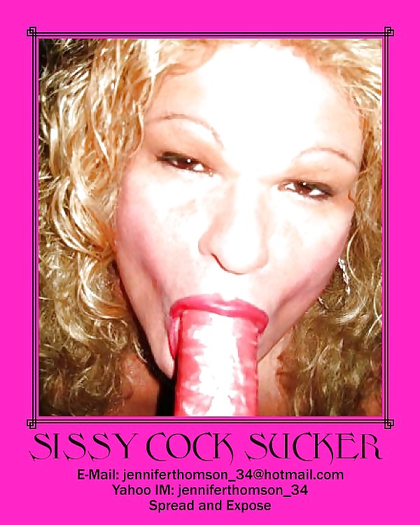 Sissy faggot jennifer exposed
 #22695004