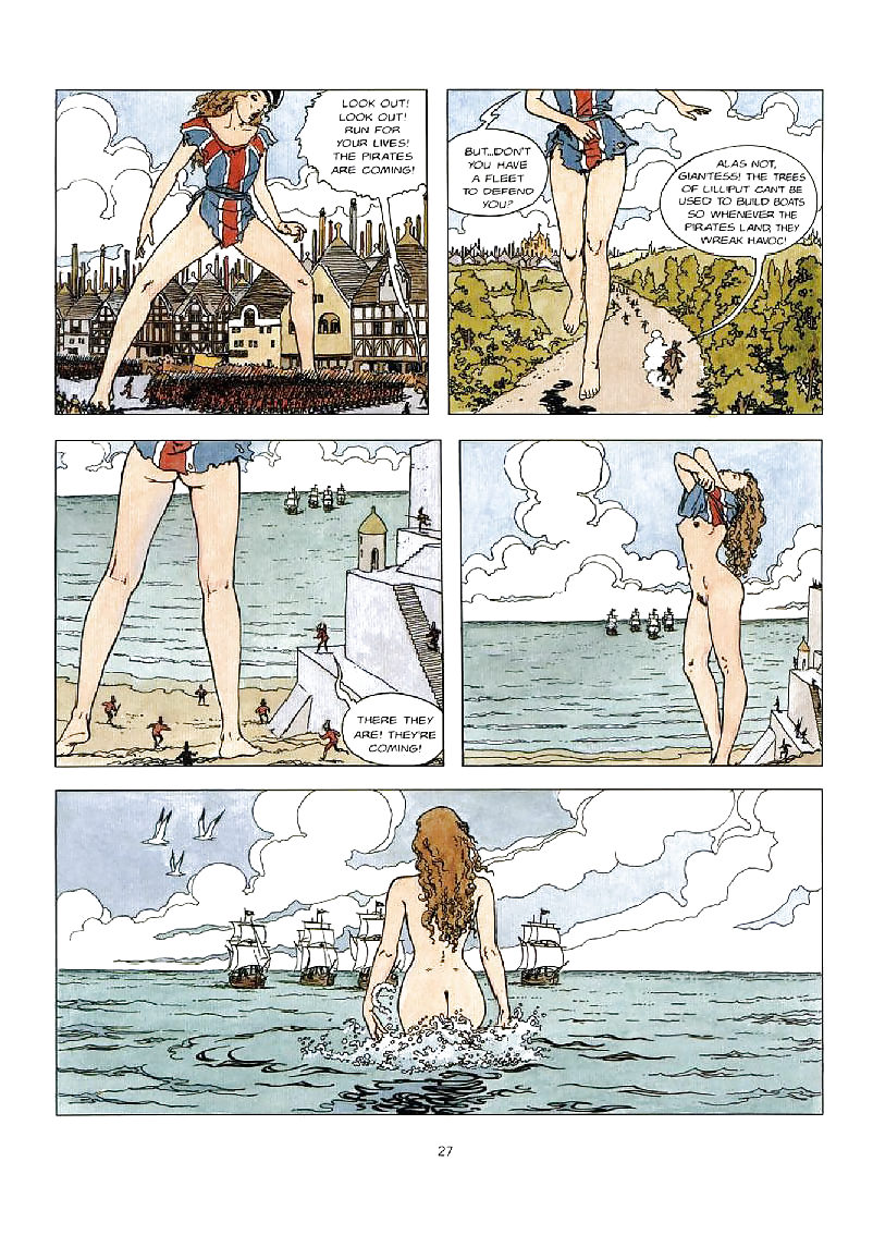 Erotische Comic-Kunst 11 - Gullivera #14815044