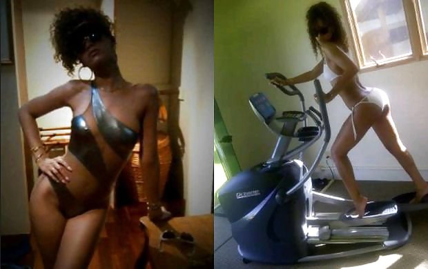 Rihanna Sexy Geilen Arsch #10656328