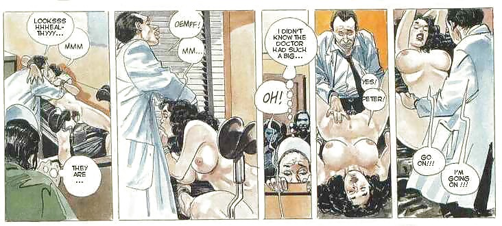 Erotischen Comic-Kunst 5 - Hallo Doktor #14085544