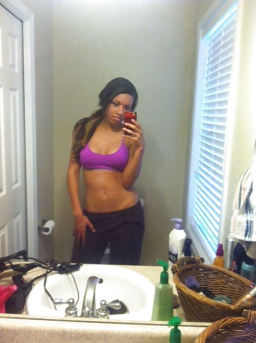 Sexy Girls in Sports Bras #18006487