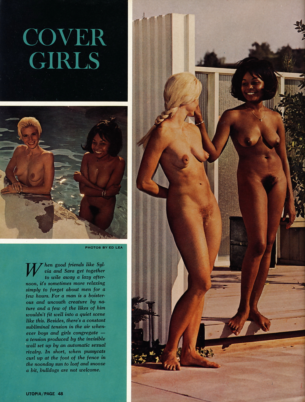 Vintage Nudisten 3: Teens & Milfs Natürliche Titten & Muschi #21242985