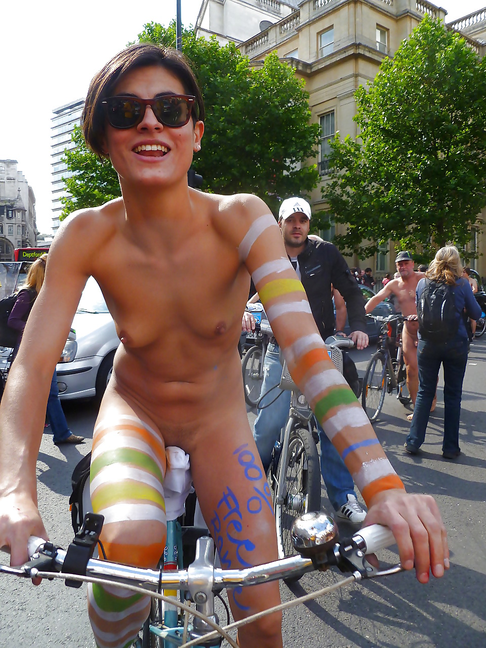 Naked girls on bikes #10798557