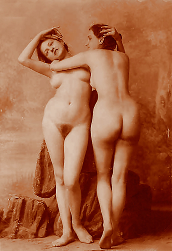 Vintage erotic photo art 1 - various artists c. 1880
 #6062138