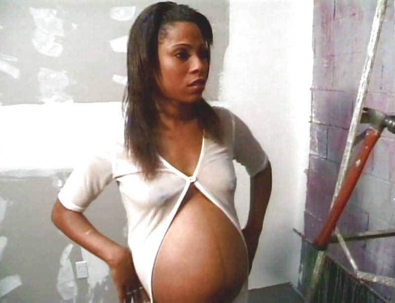 The Ebony Beauty & Eroticism of Pregnant Black Women #18777383