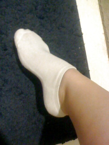 JUST WHITE ANKLE SOCKS #11755555