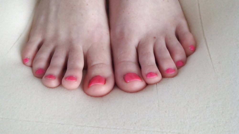My redhead friend's feet and toes  #14028995