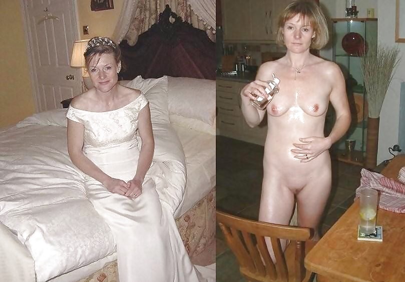 Wedding dressed undressed #15308757