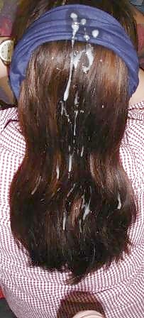 Cream Rinse - Cum In Hair #4036443