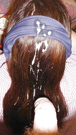 Crema de enjuague - semen en el pelo
 #4036587