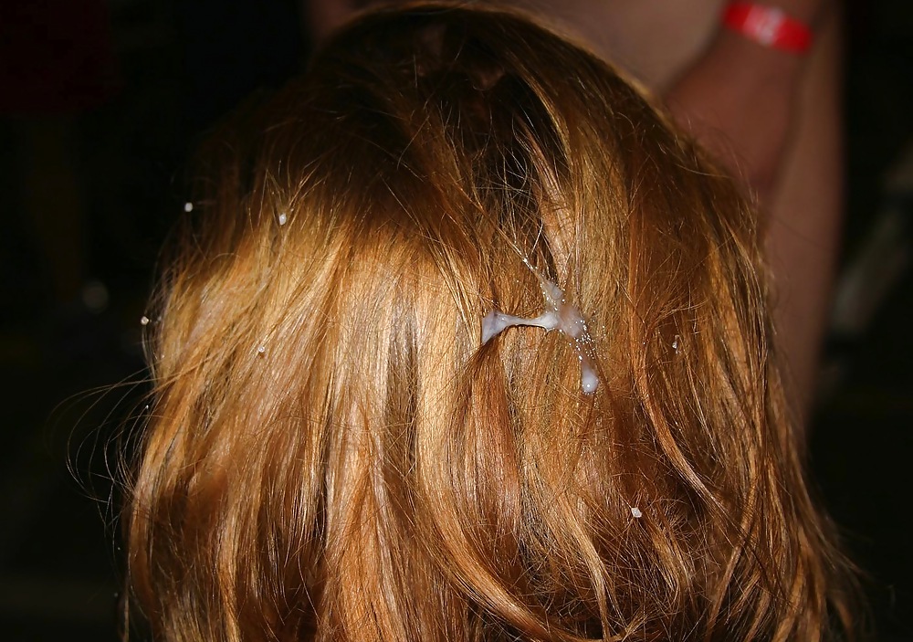 Crème Rinçage - Sperme Dans Les Cheveux #4036611